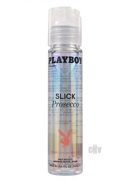 Playboy Slick Flavored Water-based Lubricant Prosecco 1 Oz.