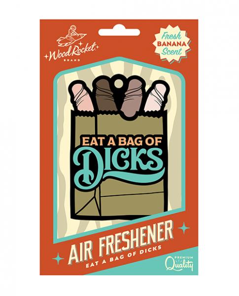 Wood Rocket Air Freshener Bag Of Dicks