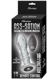 Ass-sation Remote Vibrating Metal Anal Pleaser Silver