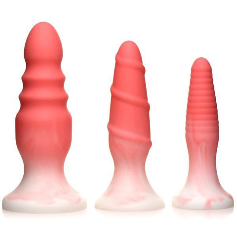 Simply Sweet Silicone Butt Plug Set