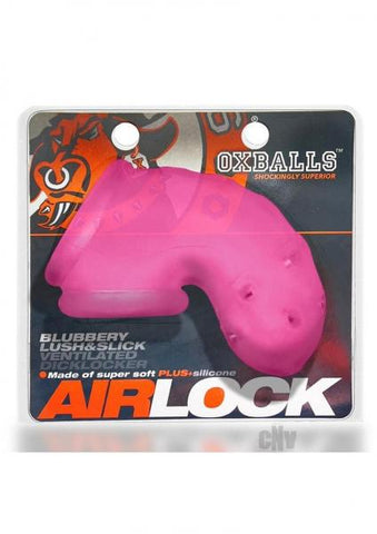 Oxballs Airlock Air-lite Vented Chastity Pink Ice