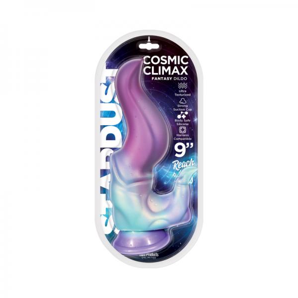 Stardust Cosmic Climax 9 In. Silicone Dildo