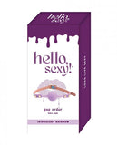 Hello, Sexy! Gag Order Purple