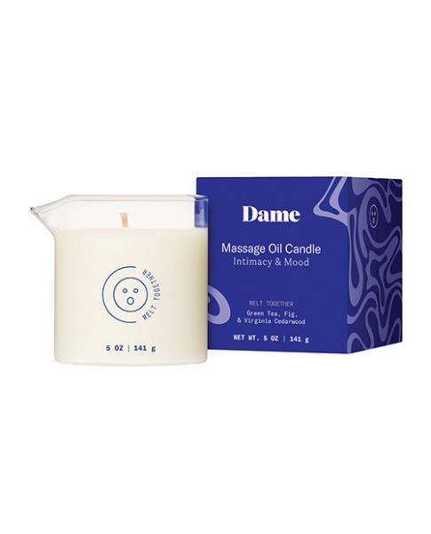 Dame Massage Oil Candle Melt Together