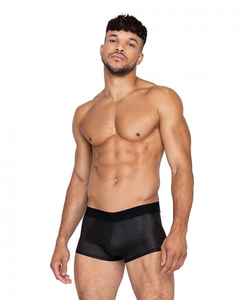 Master Trunks W/contoured Pouch Black Xl