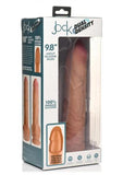 Jock Dual Dense Uncut Dildo 9.8 Tan