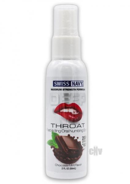 Deep Throat Spray Chocolate Mint