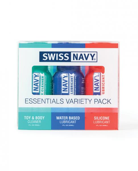 Swiss Navy Essentials Variety Pack 1 Oz.