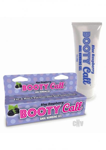 Booty Call Anal Numbing Gel Blue Rasp