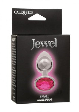 Jewel Small Rose Plug Pink