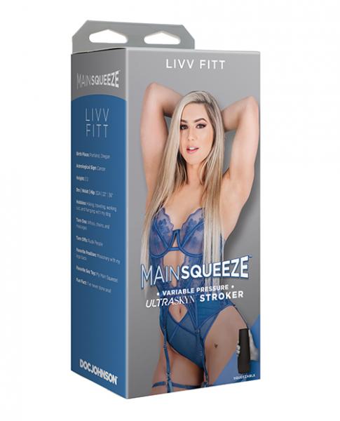 Main Squeeze Livv Fitt Ultraskyn Stroker Pussy Vanilla