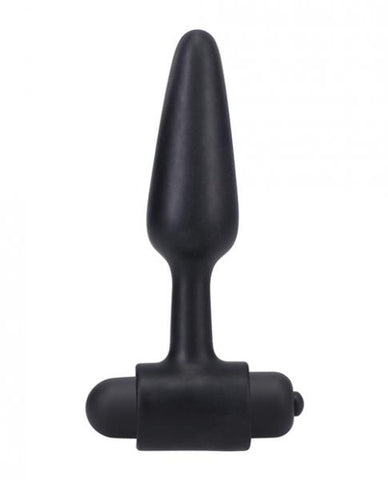 In A Bag 4" Vibrating Butt Plug - Black