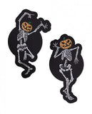 Pastease Dancing Skeletons W/ Pumpkin Heads