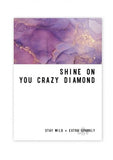 Crazy Diamond Greeting Card