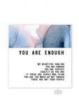 You Are Enough Magnet