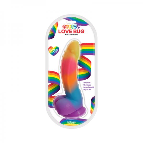 Love Bug Dildo Rainbow