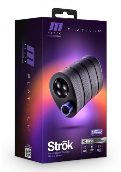 M Elite Platinum Strok Black