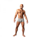 Male Power Labyrinth Mini Short Grey Weave Xl