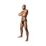 Male Power Infinite Comfort Amplifying Strappy Jock Black S/m