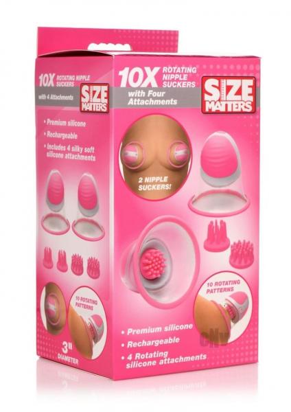 Size Matters 10x Rotate Nipple Suckers