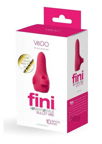 Vedo Fini Rechargeable Bullet Vibe Pink