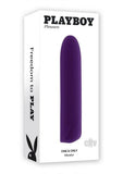 Playboy One & Only Rechargeable Silicone Bullet Vibrator Acai