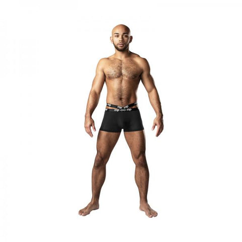 Male Power Infinite Comfort Amplifying Strappy Pouch Short Black Xl