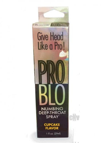 Pro Blo Numbing Spray Cupcake 1 Oz.