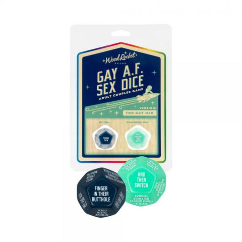 Gay Af Sex Dice: Gay Men