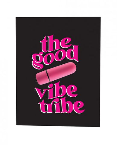 Naughty Vibes Good Vibe Tribe Greeting Card