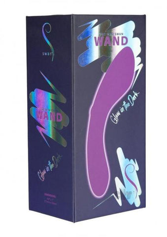 Swan The Mini Swan Wand Glow-in-the-dark Purple