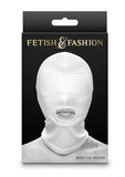 Fetish Fashion Mouth Hood Wht