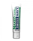 Swiss Navy Naked All Natural Lubricant - 10 Ml