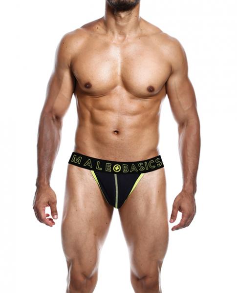 Male Basics Neon Thong Yellow Xl