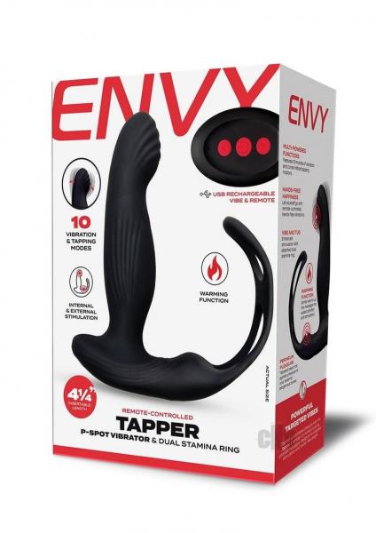 Envy Toys Remote Tapper P Spot Dual Ring