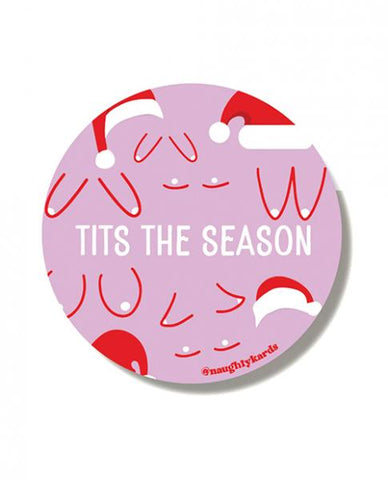 Tits Holiday Sticker - Pack Of 3