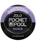 Zolo Pocket Pool Rack Em Purple Sleeve