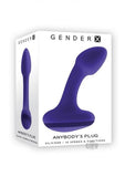 Gender X Anybody's Plug Rechargeable Plug Silicone Purple