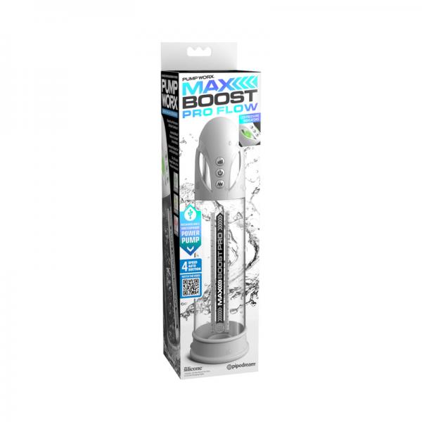 Pump Worx Max Boost Pro Flow White/clear