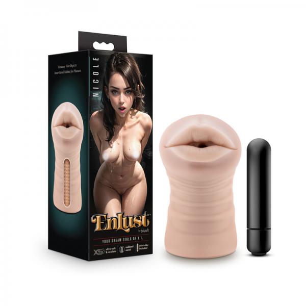 Enlust Nicole Vibrating Stroker Beige