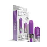 Nixie Smooch Rechargeable Lipstick Vibrator Purple Ombre