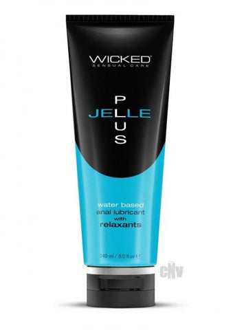 Wicked Jelle Plus Anal Lubricant With Relaxants 8oz