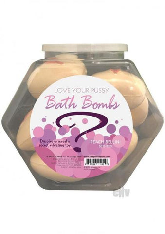 Love Your Pussy Bath Bomb 9-piece Fishbowl