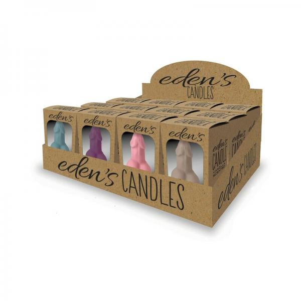 Eden's Penis Candles 12-piece Display