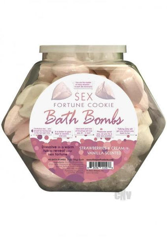 Sex Fortune Cookie Bath Bomb 48-piece Fishbowl