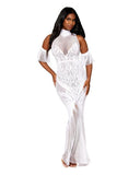 Bodystocking Gown White O/s