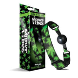 Stoner Vibes Chronic Collection Glow In The Dark Breathable Ball Gag