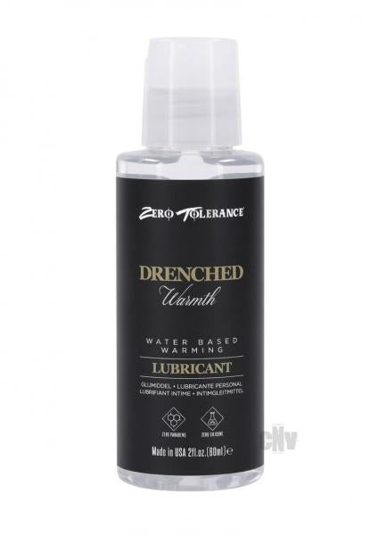 Zero Tolerance Drenched Warmth Water-based Warming Lubricant 2 Oz.