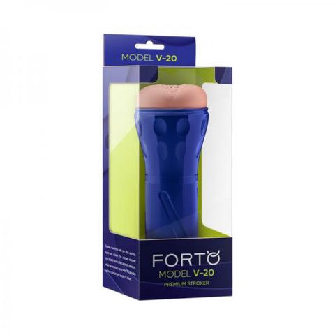 Forto Model V-20 Hard-side Vagina Masturbator - Light