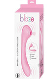 Blaze Bendable Suction Massager Pink